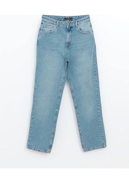 Yeni Sezon Mom Fit Kadın Jean Pantolon indirimleri