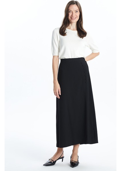 Yeni Sezon Beli Lastikli A Kesim Kadın Etek