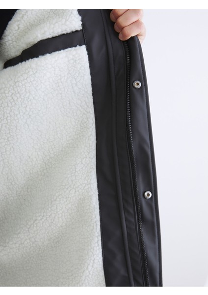 Yeni Sezon Kapüşonlu Içi Kürklü Erkek Mont fırsatları