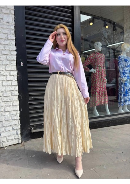 Lvsqvr Kraş Etek Krem (Beden: Xl) fiyatları