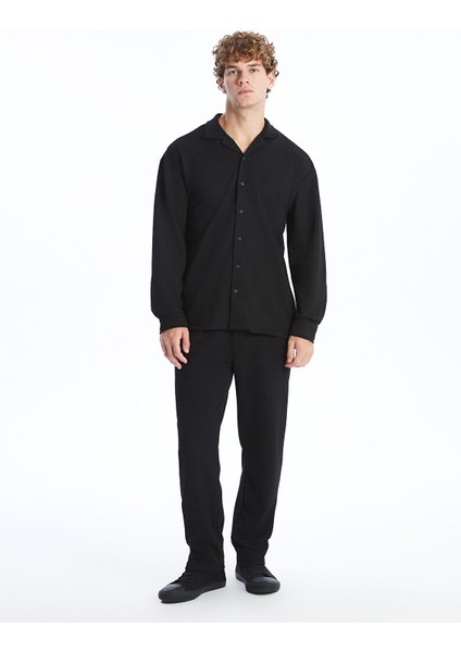 Yeni Sezon Regular Fit Uzun Kollu Erkek Dokulu Gömlek fiyatları