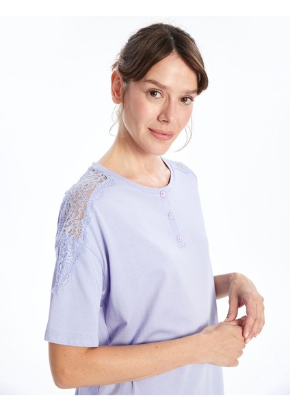 Yeni Sezon Bisiklet Yaka Kadın Gecelik fiyatları