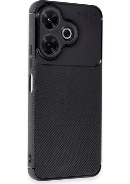 Xiaomi Redmi 13 4g Kılıf Auto Focus Karbon Kapak - Siyah fiyatları