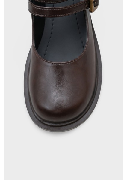 Çift Tokalı Mary Jane Kadın Ayakkabı modelleri