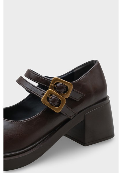 Çift Tokalı Mary Jane Kadın Ayakkabı fırsatları