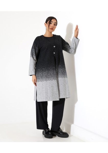 Düğme Kapama Örme Ceket Üç Parça Takım indirimleri