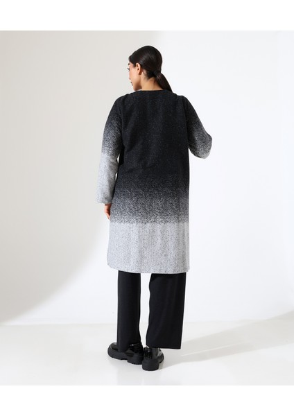 Düğme Kapama Örme Ceket Üç Parça Takım