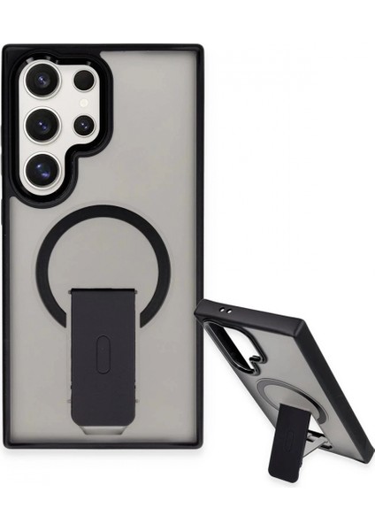 Samsung Galaxy S23 Ultra Tork Magsafe Standlı Kapak - Lila fiyatları