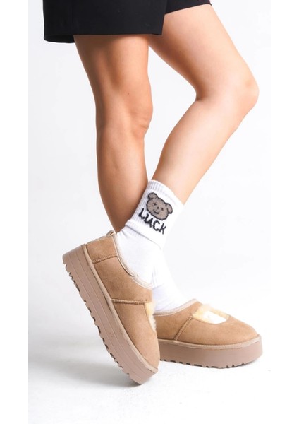 Sptrns Carren Vizon Süet Bot (Numara: 39)