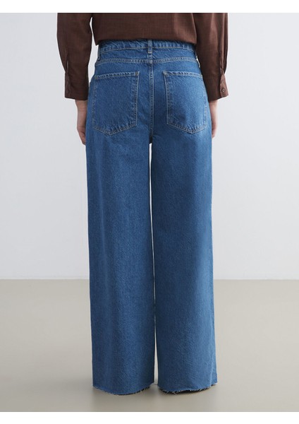 Yeni Sezon Wideleg Kadın Jean Pantolon fırsatları