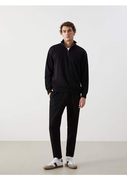 Yeni Sezon Dik Yaka Uzun Kollu Erkek Kalın Sweatshirt fiyatları