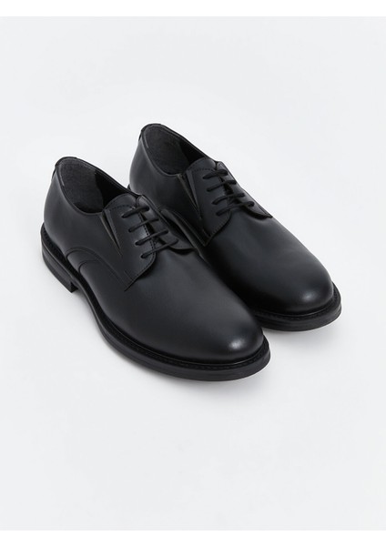 Yeni Sezon Deri Görünümlü Erkek Klasik Ayakkabı