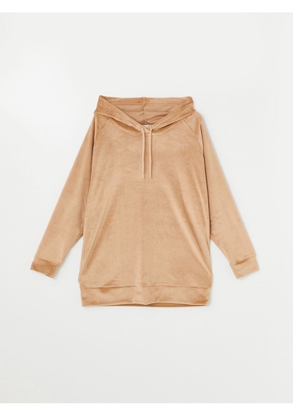 Yeni Sezon Kapüşonlu Kadife Kadın Pijama Üst indirimleri