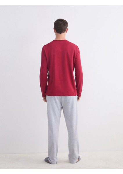 Yeni Sezon Galatasaray Baskılı Erkek Pijama Takımı fırsatları