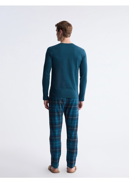 Yeni Sezon Standart Kalıp Erkek Pijama Takım fırsatları