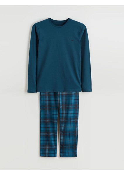 Yeni Sezon Standart Kalıp Erkek Pijama Takım indirimleri