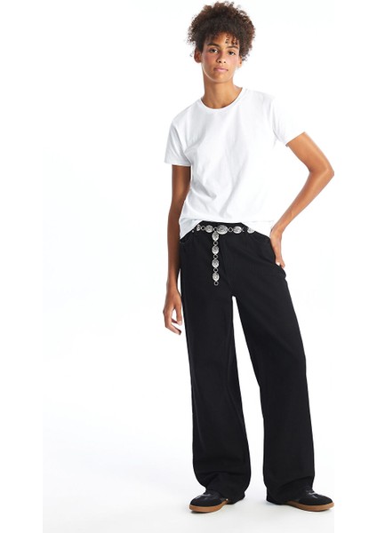 Yeni Sezon Wideleg Kadın Jean Pantolon