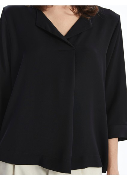 Yeni Sezon Kaçık Yaka Kadın Bluz modelleri