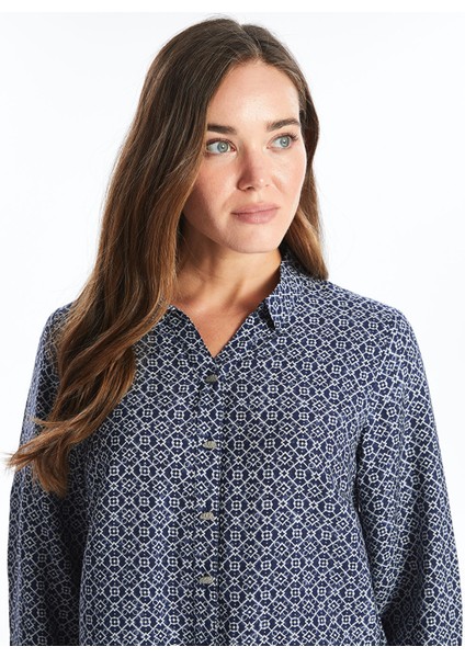 Yeni Sezon Desenli Kadın Gömlek modelleri