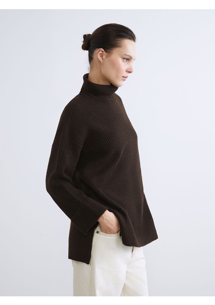 Yeni Sezon Balıkçı Yaka Kadın Triko Kazak