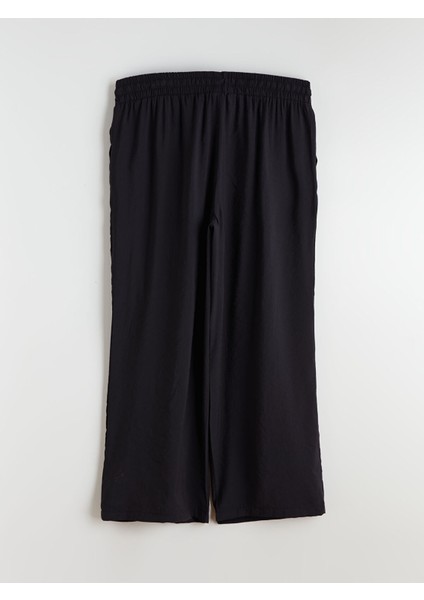 Yeni Sezon Beli Lastikli Geniş Paça Kadın Pantolon fırsatları