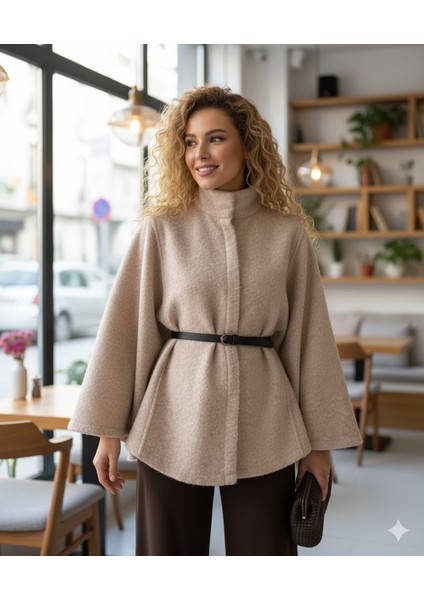 Latte - Kemer Detaylı Kaşe Panço fırsatları