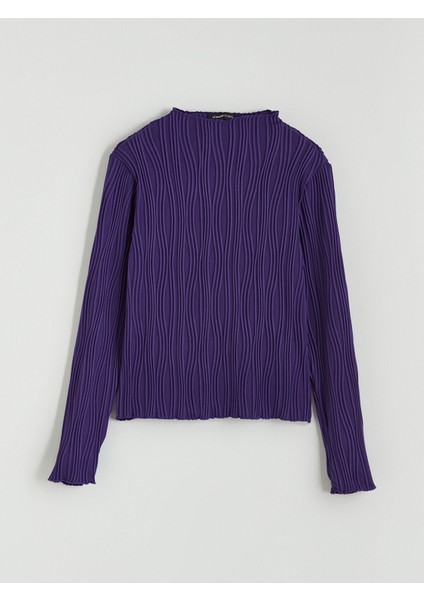 Yeni Sezon Dik Yaka Dokulu Kadın Body indirimleri