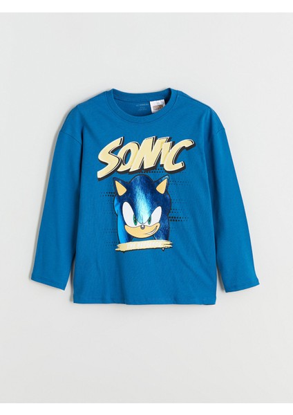 Yeni Sezon Sonic Baskılı Erkek Çocuk Tişört