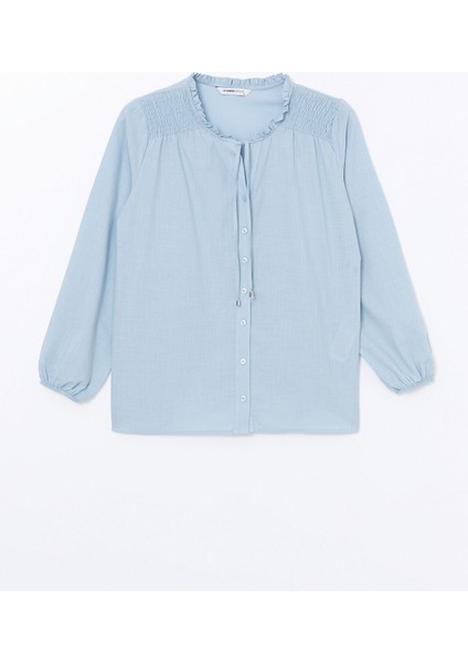 Yeni Sezon Bağlamalı Yaka Kadın Bluz indirimleri