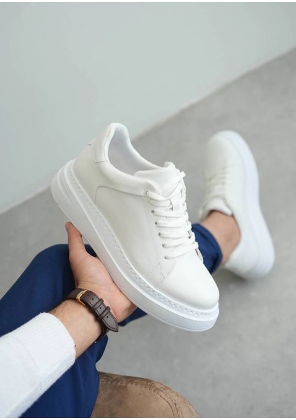 Sptrns Kb-B2 Kuback Beyaz Cilt Günlük Erkek Ayakkabı (Numara: 40) fiyatları