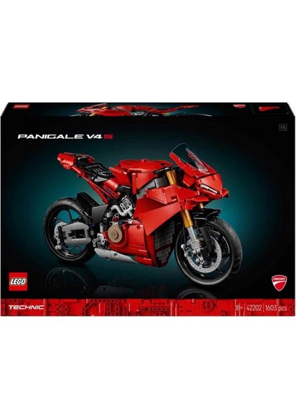 LEGO Technic Ducati Panigale V4 S Motosiklet 42202 fırsatları