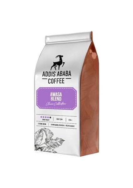 Addis Ababa Awasa Blend Çekirdek 250G