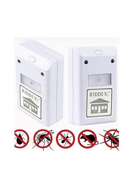 Chermik Ultrasonik Riddex Elektronik Fare ve Haşere Kovucu Sinek Sivrisinek Böcek Öldürücü 1410 fiyatları