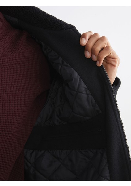 Yeni Sezon Standart Kalıp Kürk Yaka Erkek Kaşe Mont fırsatları