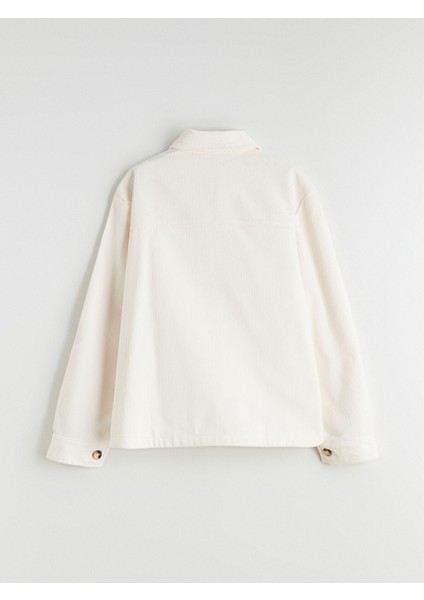 Yeni Sezon Basic Uzun Kollu Kadife Kız Çocuk Gömlek modelleri