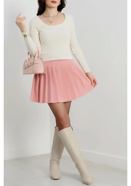 Sptrns U Yaka Kaşkorse Bluz Beyaz A132 (Beden: L) fiyatları