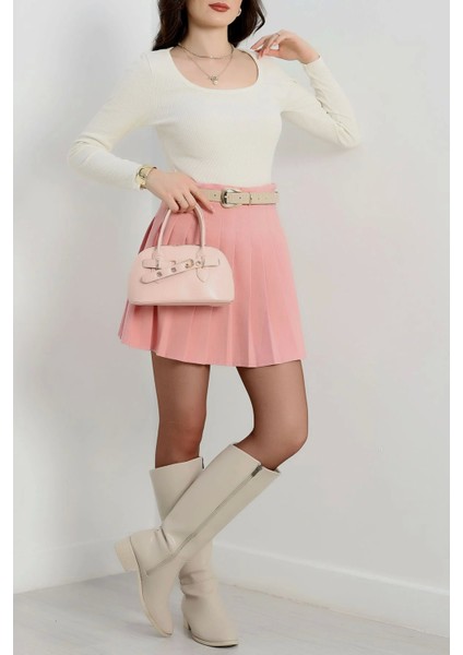 Sptrns U Yaka Kaşkorse Bluz Beyaz A132 (Beden: L) modelleri