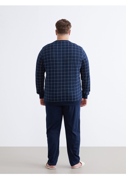 Yeni Sezon Büyük Beden Standart Kalıp Erkek Pijama Takımı fırsatları