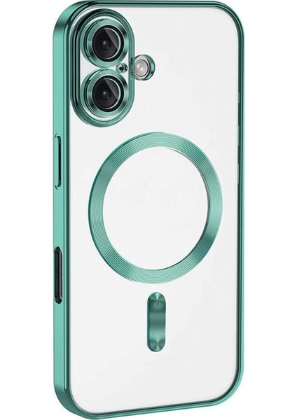 iPhone 16 Plus Kılıf Kross Magneticsafe Kapak - Turkuaz