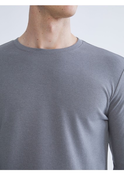 Yeni Sezon Bisiklet Yaka Uzun Kollu Erkek Tişört modelleri