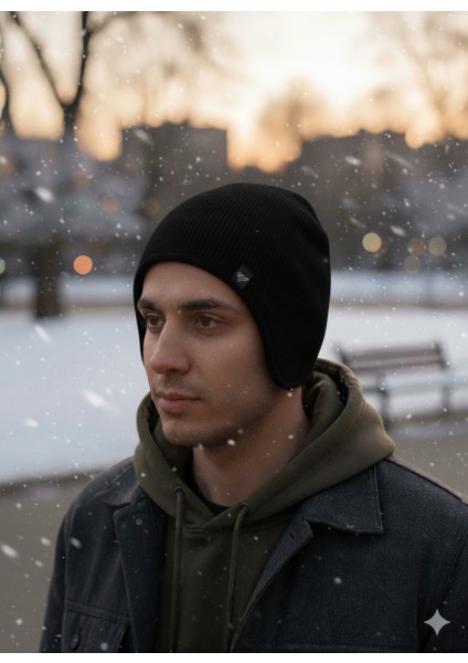 Etoile Kulak Kapama Detaylı Bere