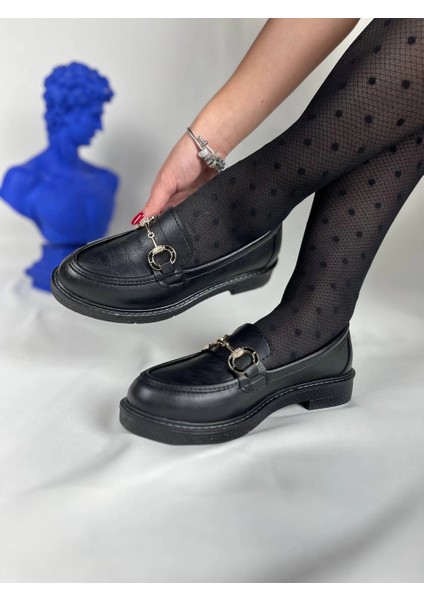 Sptrns KB-806 Kuback Kömür Cilt Günlük Kadın Babet (Numara: 36) fiyatları