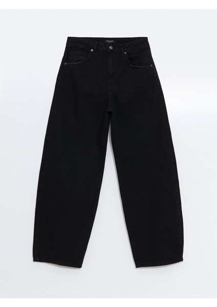Yeni Sezon Balloon Fit Kadın Jean Pantolon indirimleri