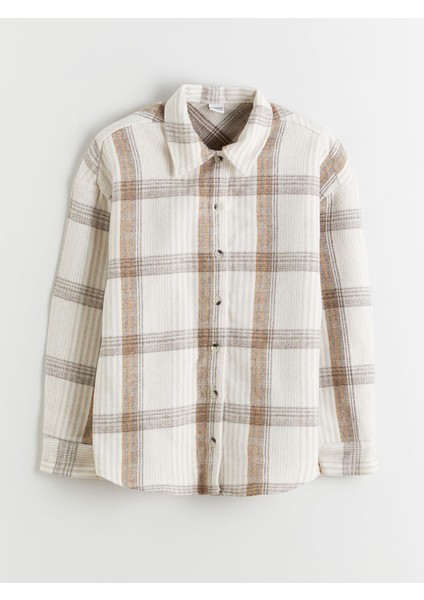 Yeni Sezon Ekose Kız Çocuk Gömlek