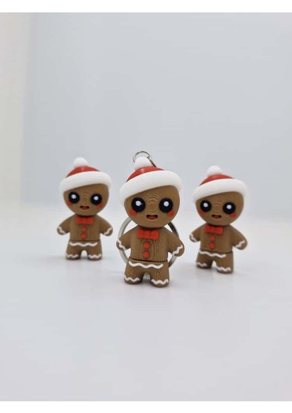 🎄 Maxipop Yeni Yıl Ruhunu Taşıyan Kurabiye Adam Figürü Anahtarlık fiyatları