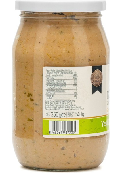 Köklü Yeşil Zeytin Ezmesi 350 Gr. fiyatları