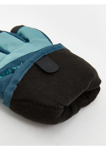 Yeni Sezon Kilit Detaylı Erkek Çocuk Kar Eldiveni fiyatları