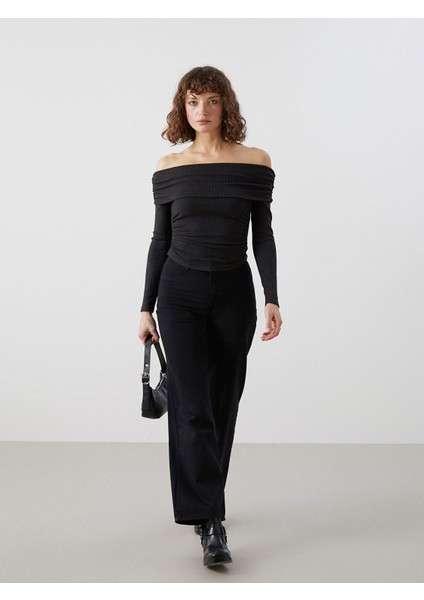 Yeni Sezon Wideleg Kadın Jean Pantolon