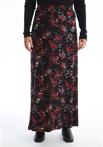 Yeni Sezon Beli Lastikli Desenli Kadın Etek fiyatları