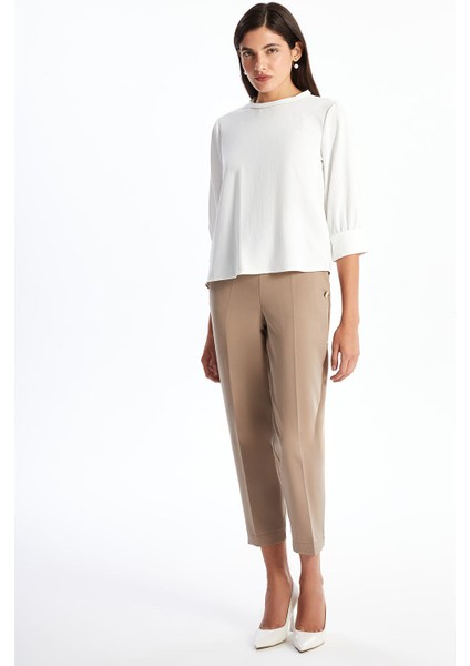 Yeni Sezon Bisiklet Yaka Kadın Bluz fiyatları